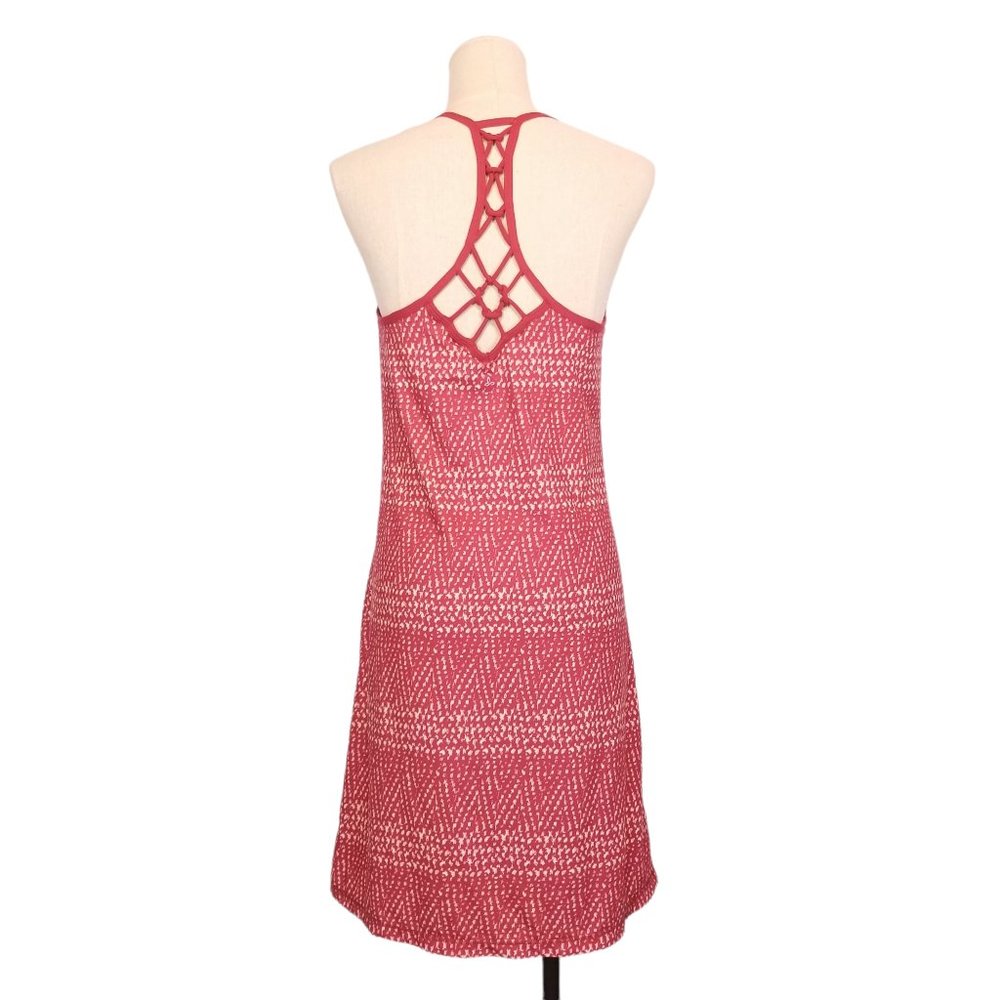 PrAna Elixir Macrame Racerback Dress Red Sz XS - Picture 2 of 10